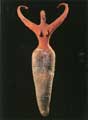 涅伽达文化II期的彩陶雕塑之“舞蹈”女像