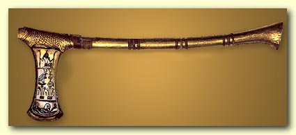 An ornamental Battle Ax