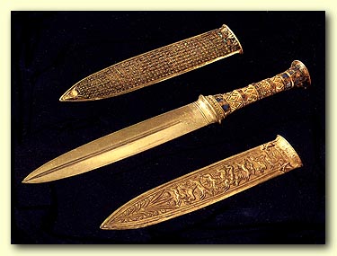 Daggers from the tomb of Tutankhaman